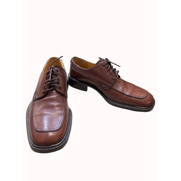 Coach J995 Malone men’s brown leather dress shoes oxfords size 7.5D SKU 4403 - Picture 2 of 15